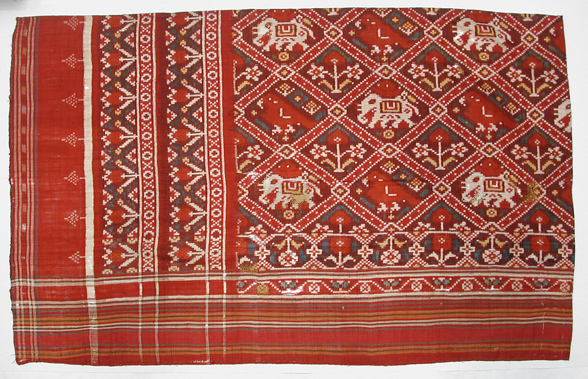 Fragment of Sari, Silk 