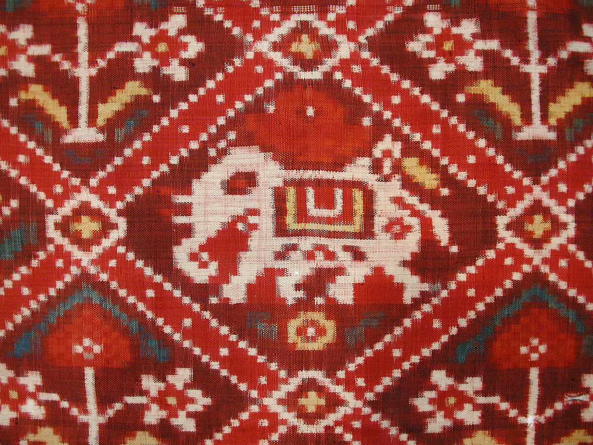 Fragment of Sari, Silk
