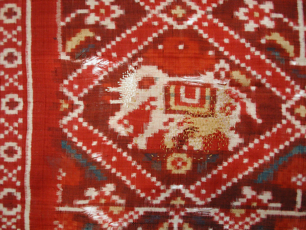 Fragment of Sari, Silk