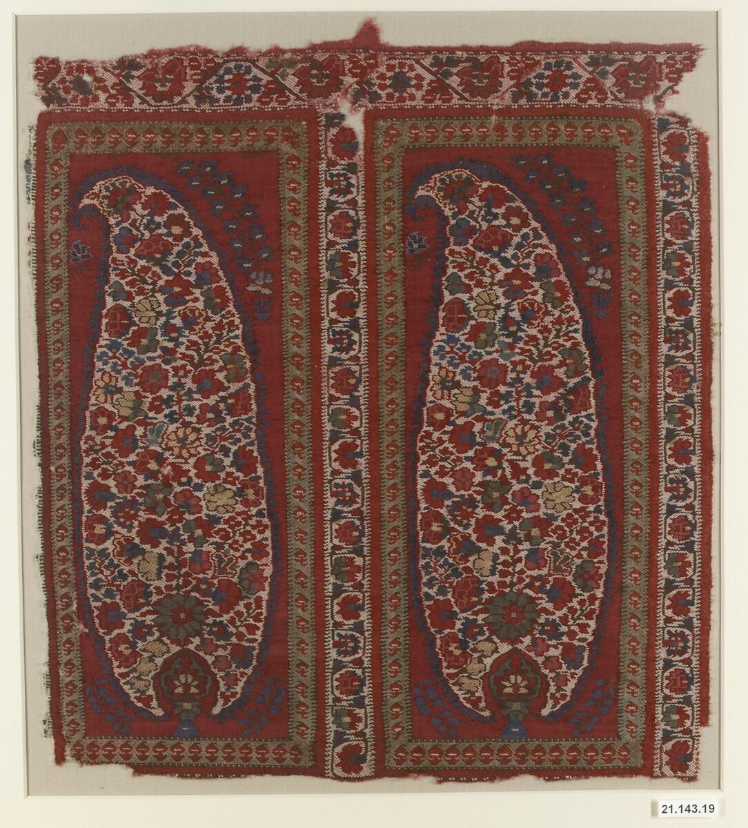 Textile Fragment, Wool