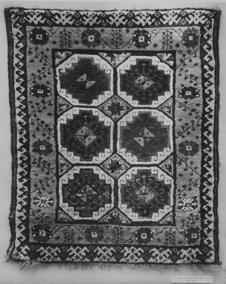 Cushion Cover (Yastik), Wool (warp, weft and pile)