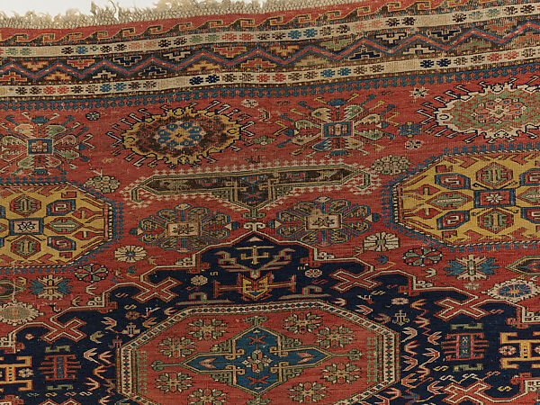 Carpet, Wool (warp, weft and pile); supplementary weft brocaded (soumak)