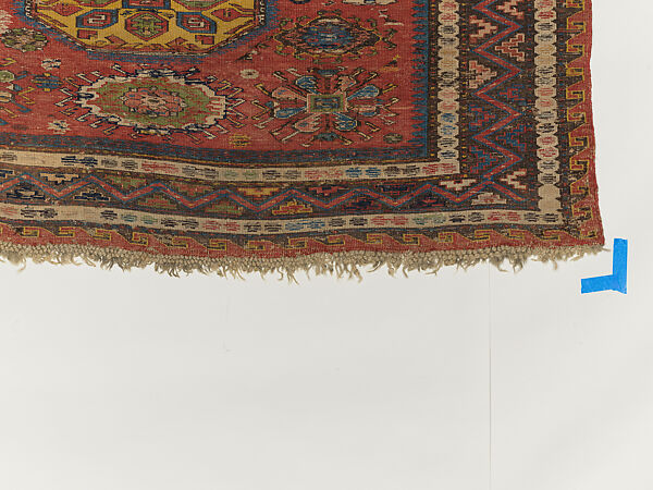 Carpet, Wool (warp, weft and pile); supplementary weft brocaded (soumak)