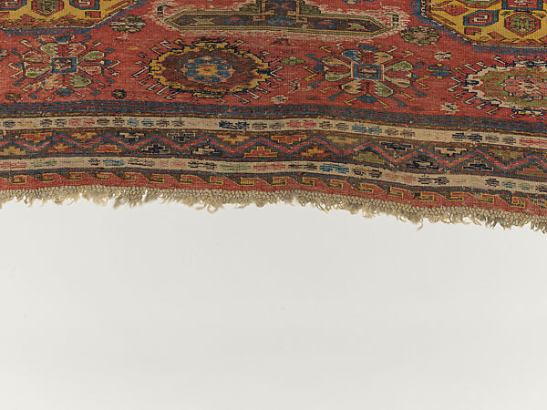 Carpet, Wool (warp, weft and pile); supplementary weft brocaded (soumak)