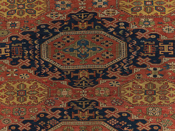Carpet, Wool (warp, weft and pile); supplementary weft brocaded (soumak)