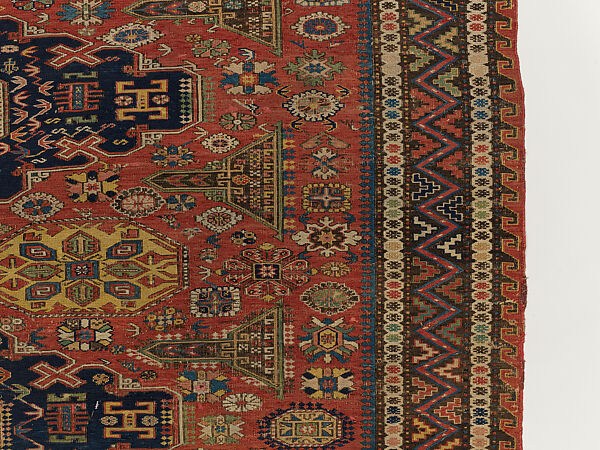 Carpet, Wool (warp, weft and pile); supplementary weft brocaded (soumak)