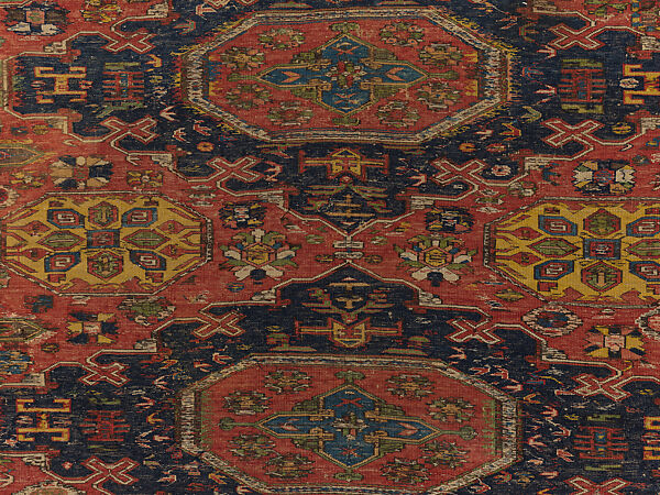 Carpet, Wool (warp, weft and pile); supplementary weft brocaded (soumak)