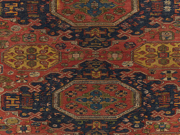 Carpet, Wool (warp, weft and pile); supplementary weft brocaded (soumak)