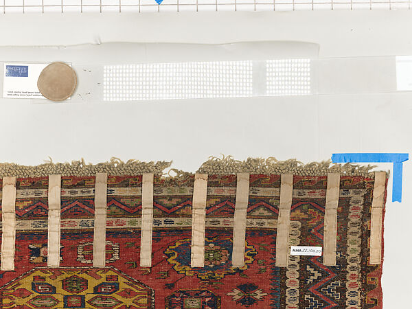 Carpet, Wool (warp, weft and pile); supplementary weft brocaded (soumak)
