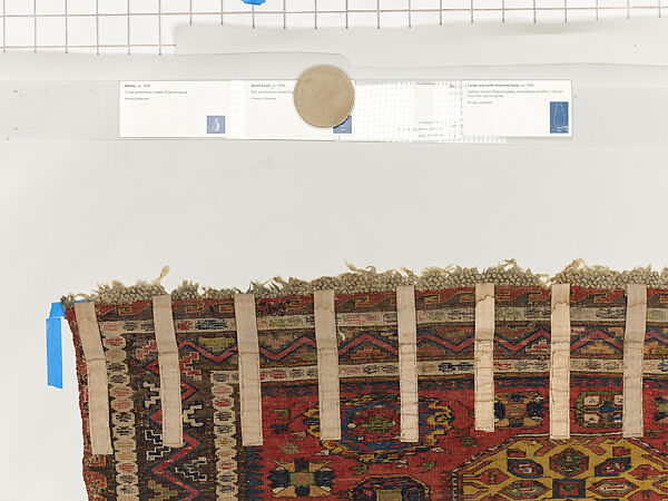 Carpet, Wool (warp, weft and pile); supplementary weft brocaded (soumak)