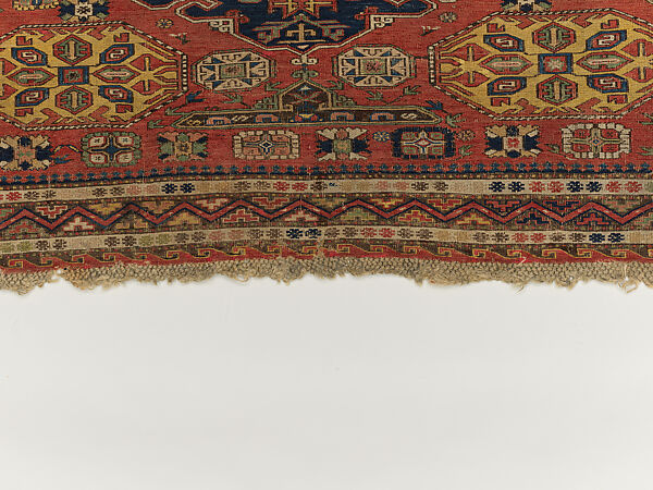 Carpet, Wool (warp, weft and pile); supplementary weft brocaded (soumak)
