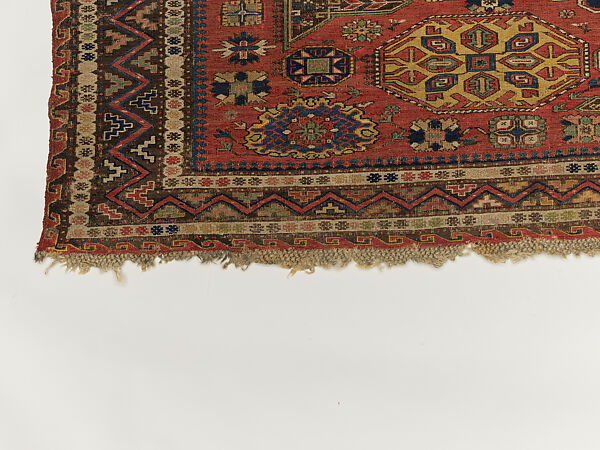 Carpet, Wool (warp, weft and pile); supplementary weft brocaded (soumak)