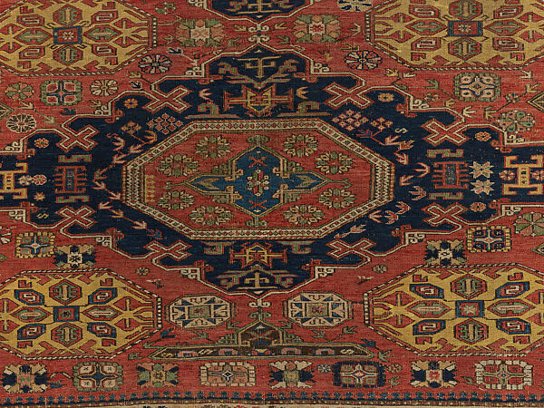 Carpet, Wool (warp, weft and pile); supplementary weft brocaded (soumak)