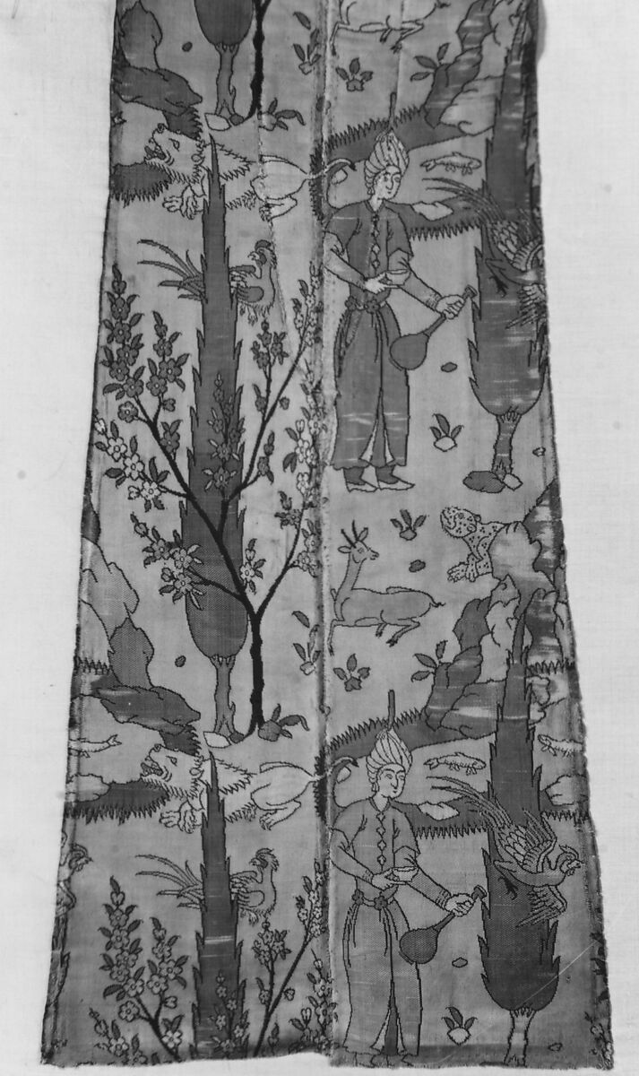 Storage Bag (Chuval) Face, Wool (warp, weft and pile), cotton (weft); asymmetrically knotted pile