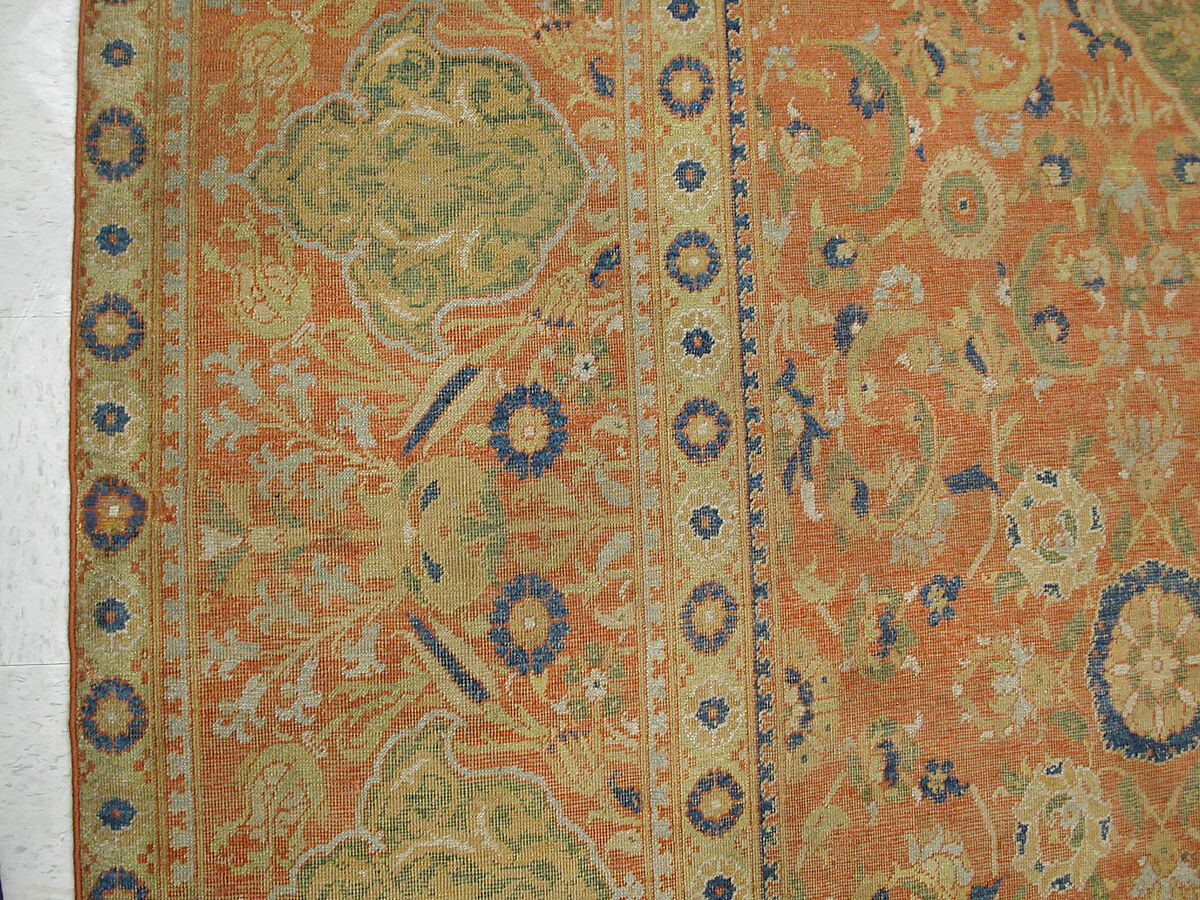 Carpet, Wool (warp, weft and pile); asymmetrically knotted pile