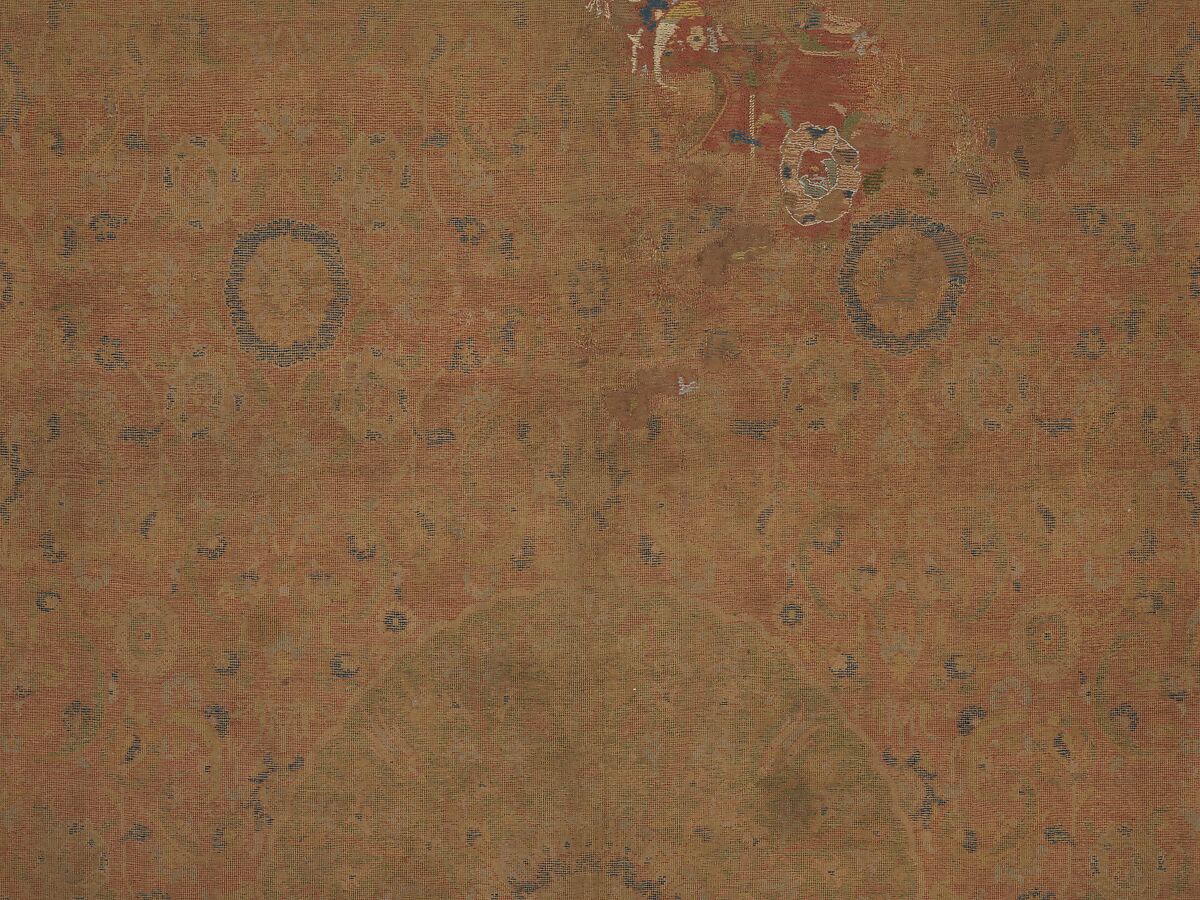 Carpet, Wool (warp, weft and pile); asymmetrically knotted pile