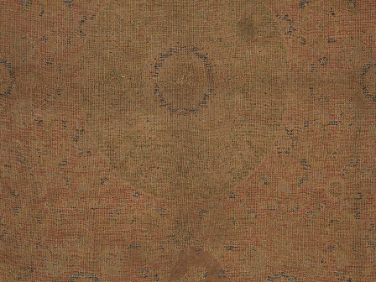 Carpet, Wool (warp, weft and pile); asymmetrically knotted pile