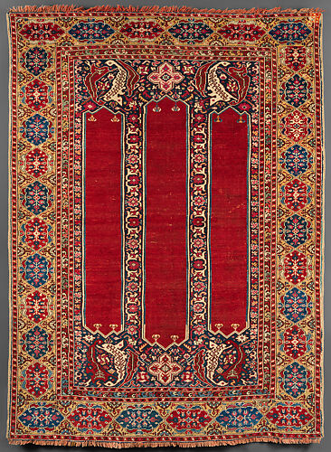 Carpet with Double-Ended Triple Niche