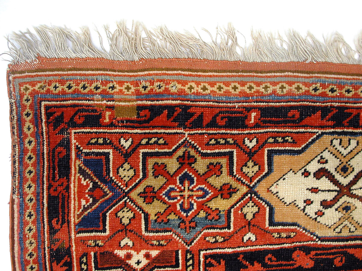 'Transylvanian' Carpet, Wool (warp, weft and pile); symmetrically knotted pile