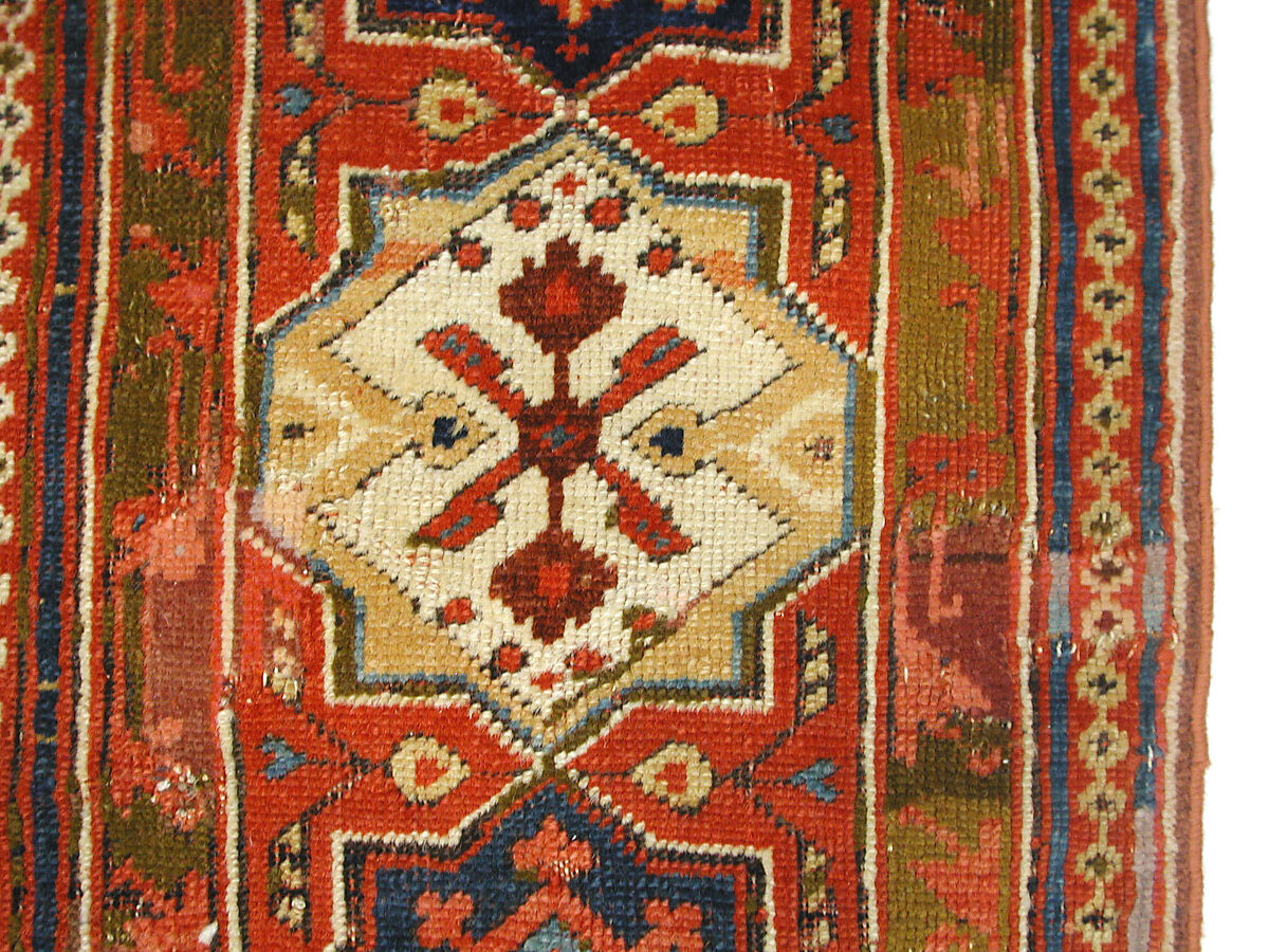 'Transylvanian' Carpet, Wool (warp, weft and pile); symmetrically knotted pile