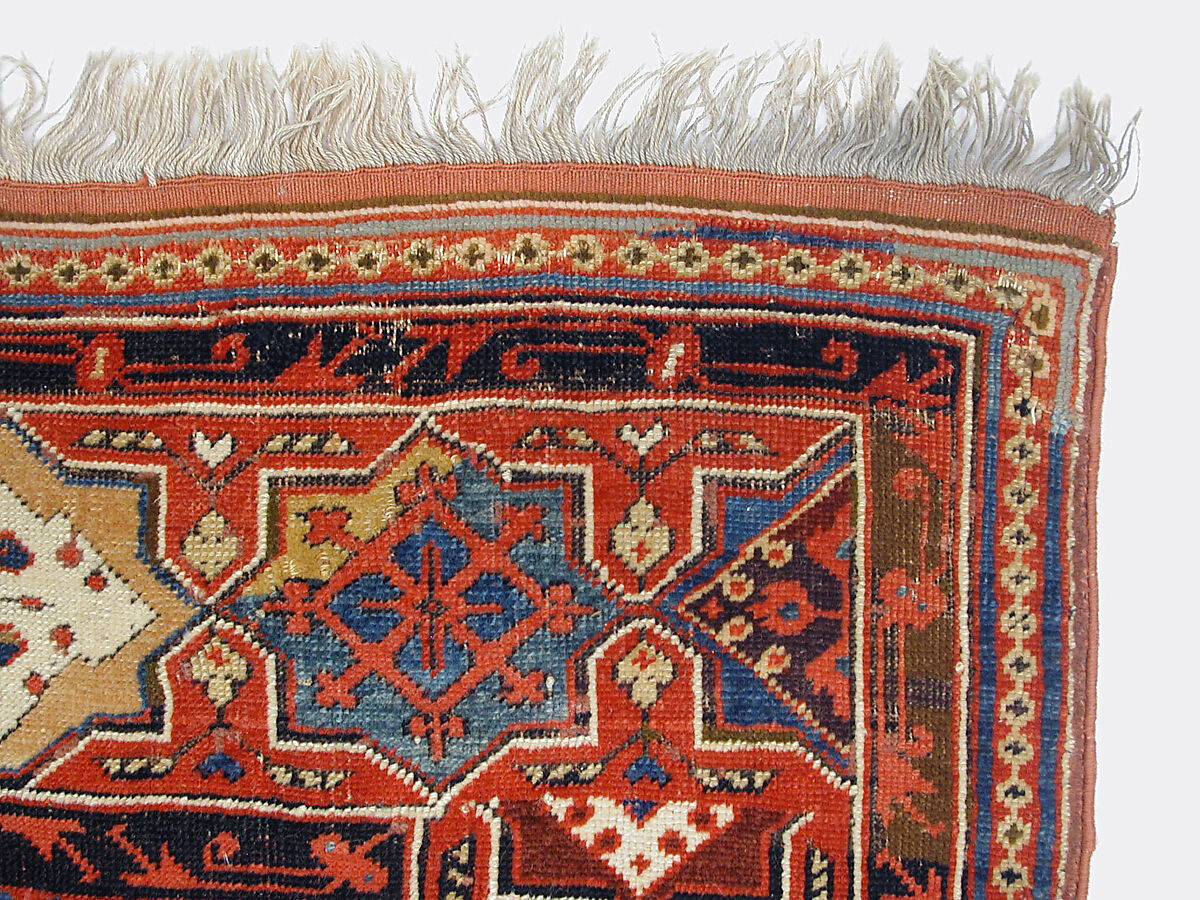 'Transylvanian' Carpet, Wool (warp, weft and pile); symmetrically knotted pile