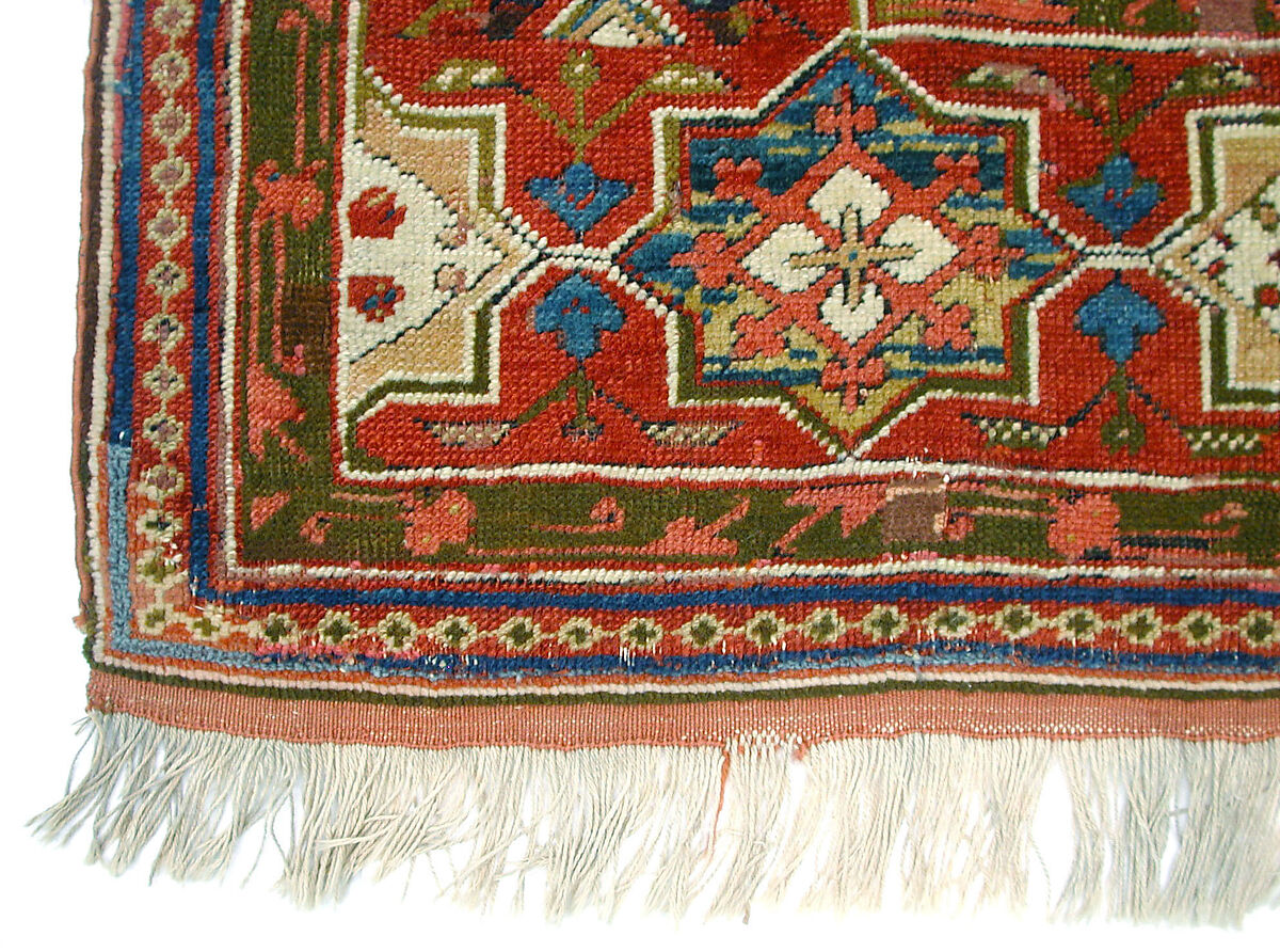 'Transylvanian' Carpet, Wool (warp, weft and pile); symmetrically knotted pile