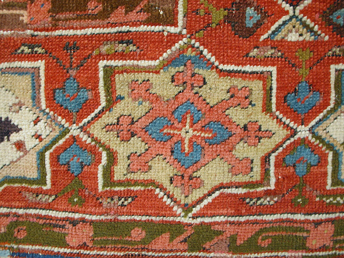 'Transylvanian' Carpet, Wool (warp, weft and pile); symmetrically knotted pile