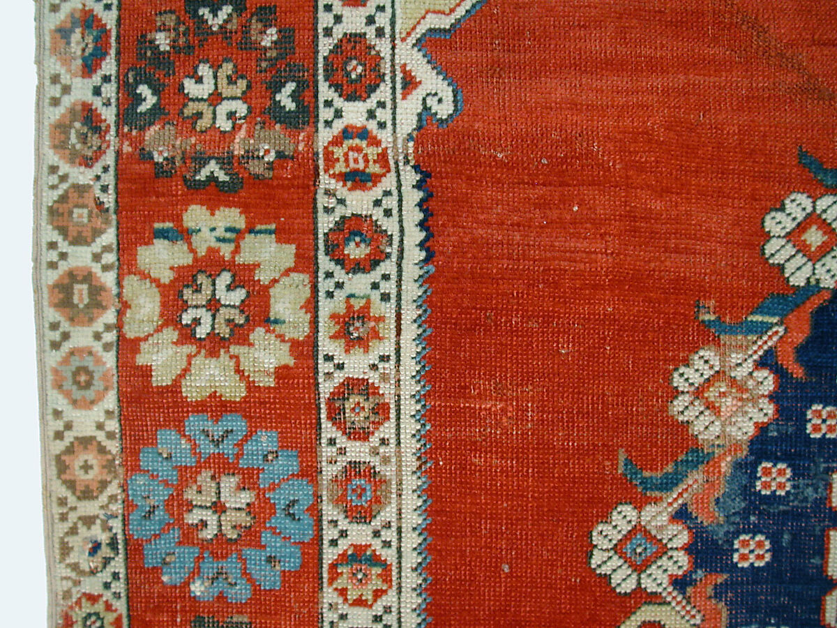 'Transylvanian' Carpet, Wool (warp, weft and pile); symmetrically knotted pile