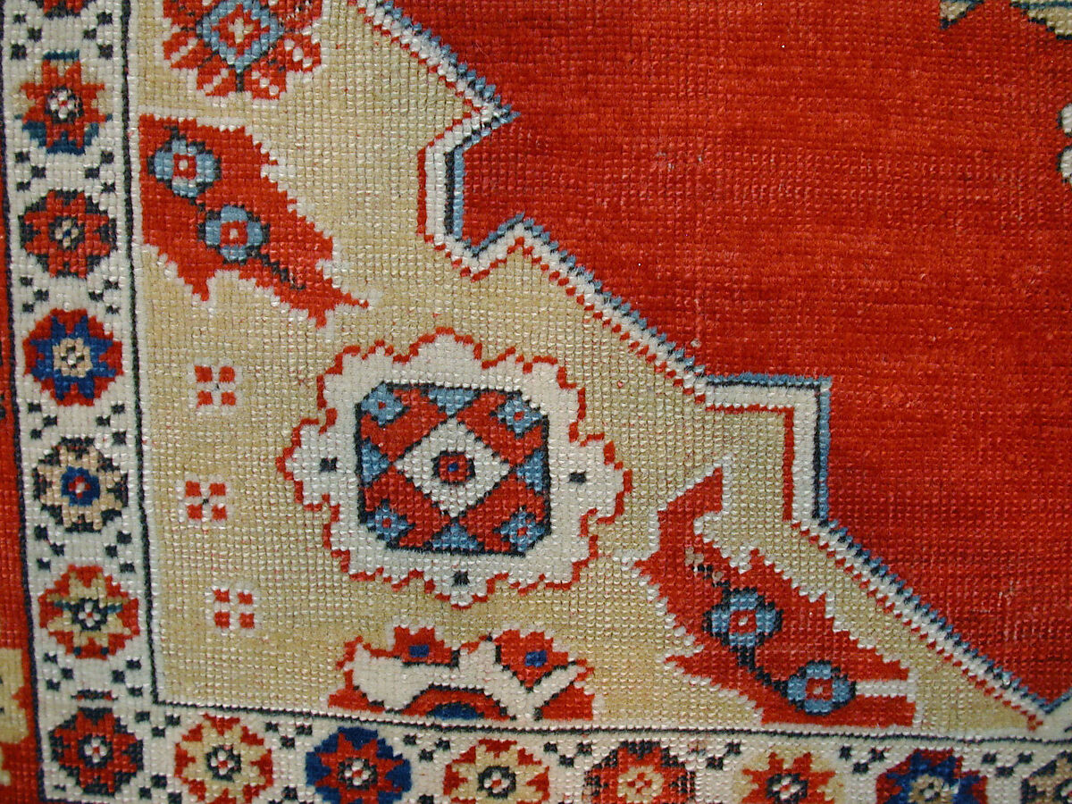 'Transylvanian' Carpet, Wool (warp, weft and pile); symmetrically knotted pile