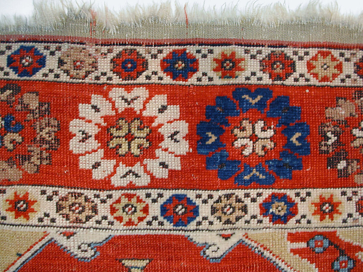 'Transylvanian' Carpet, Wool (warp, weft and pile); symmetrically knotted pile