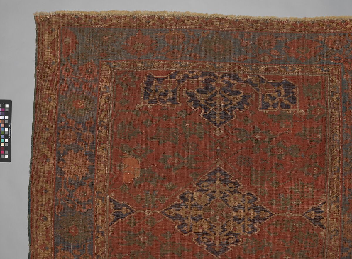 "Star Ushak" Carpet, Wool (warp, weft and pile); symmetrically knotted pile