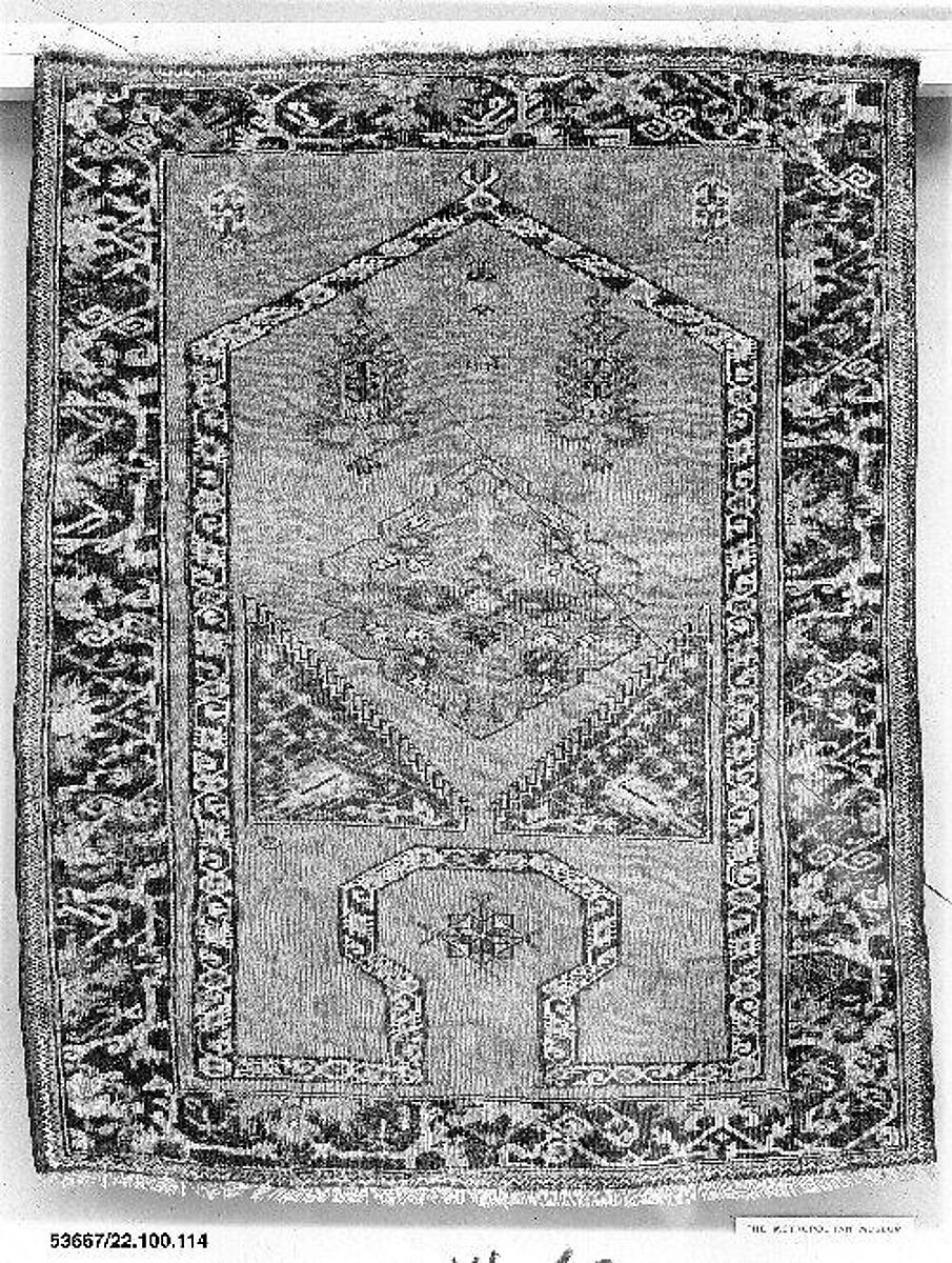 "Bellini" Carpet, Wool (warp, weft, and pile); symmetrically knotted pile