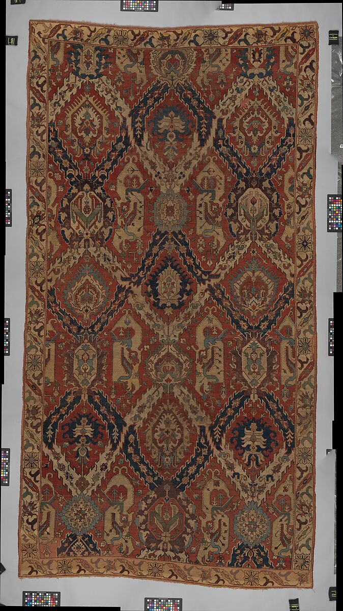 Dragon Carpet, Wool (weft and pile); cotton (warp); symmetrically knotted pile 