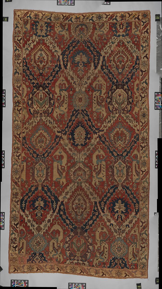 Dragon Carpet, Wool (weft and pile); cotton (warp); symmetrically knotted pile