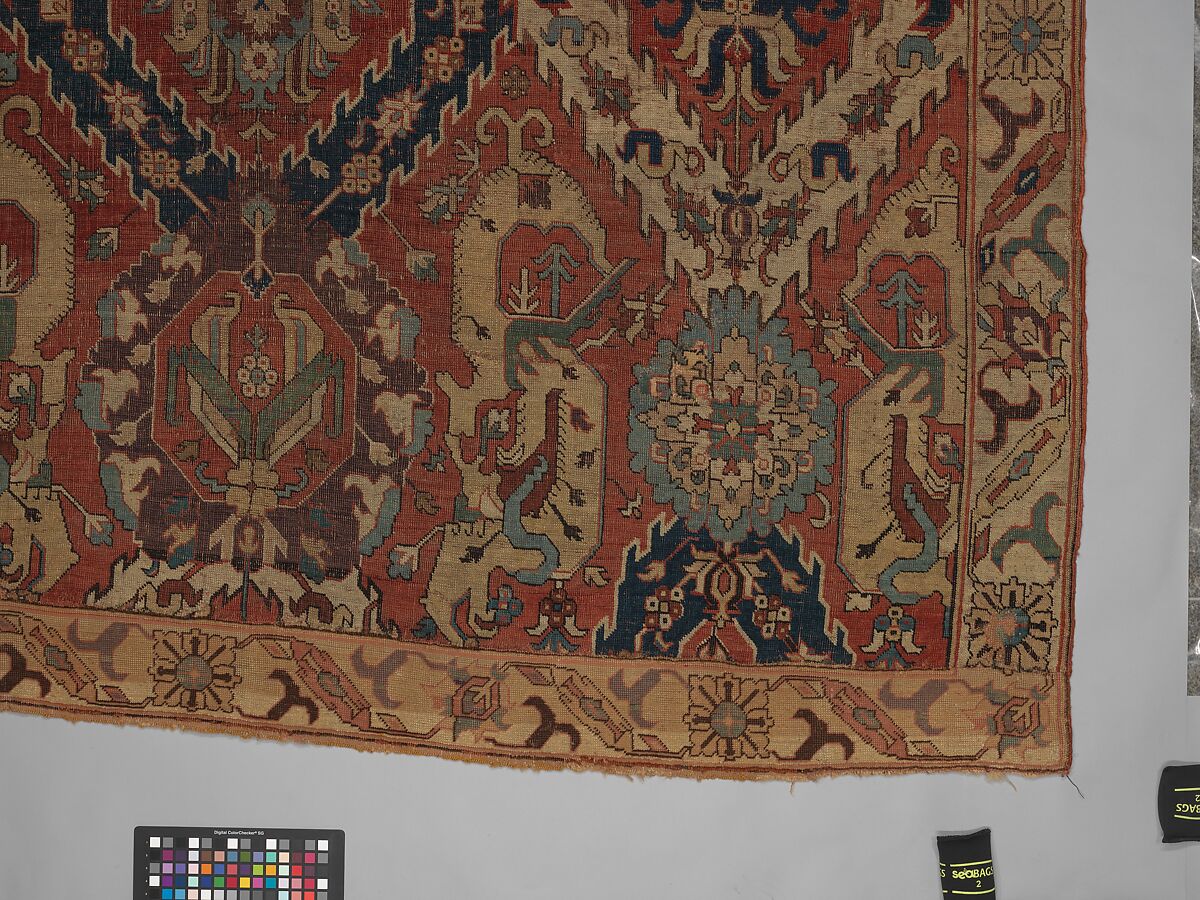 Dragon Carpet, Wool (weft and pile); cotton (warp); symmetrically knotted pile