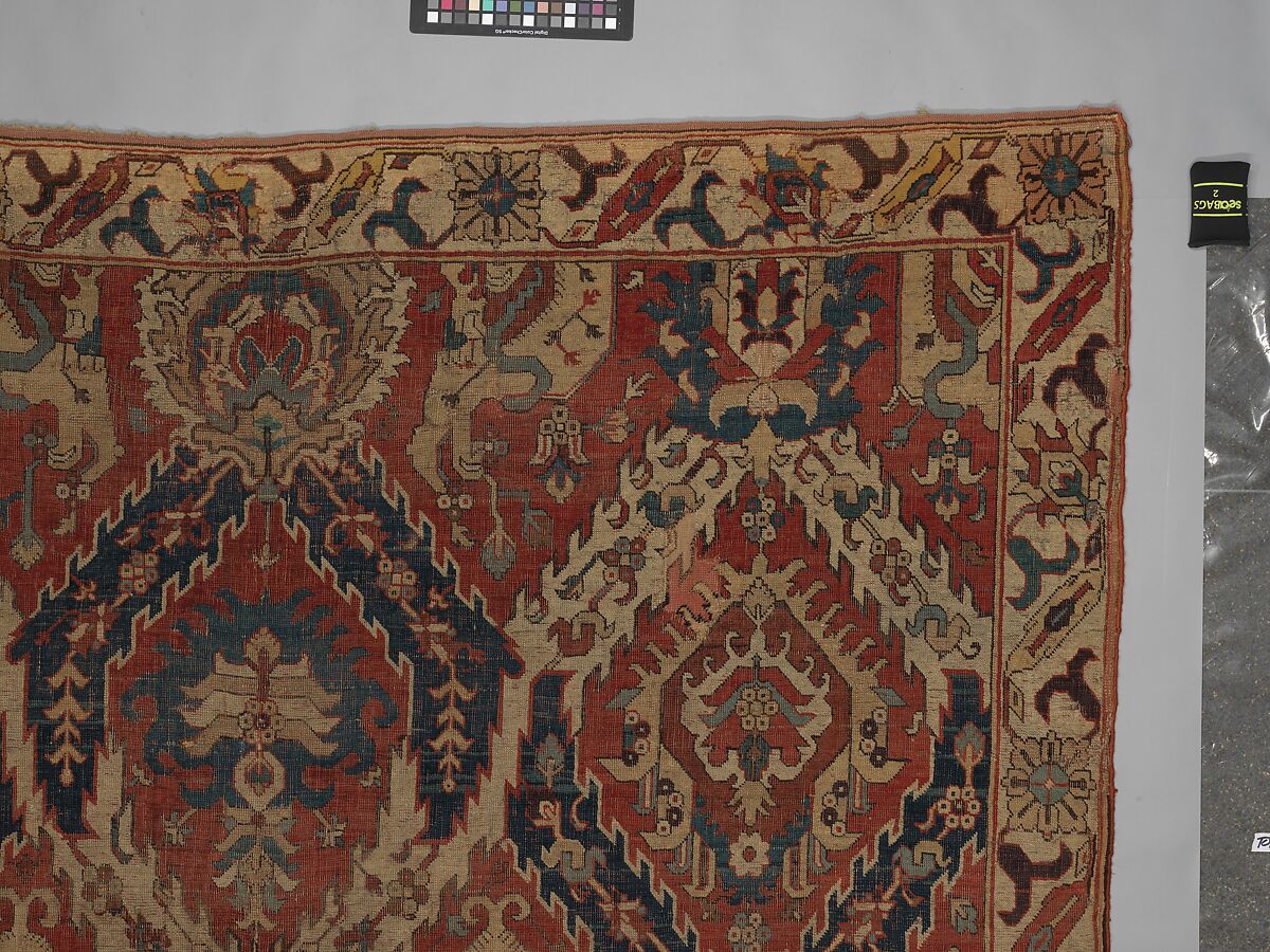 Dragon Carpet, Wool (weft and pile); cotton (warp); symmetrically knotted pile