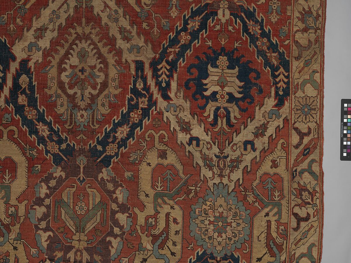 Dragon Carpet, Wool (weft and pile); cotton (warp); symmetrically knotted pile