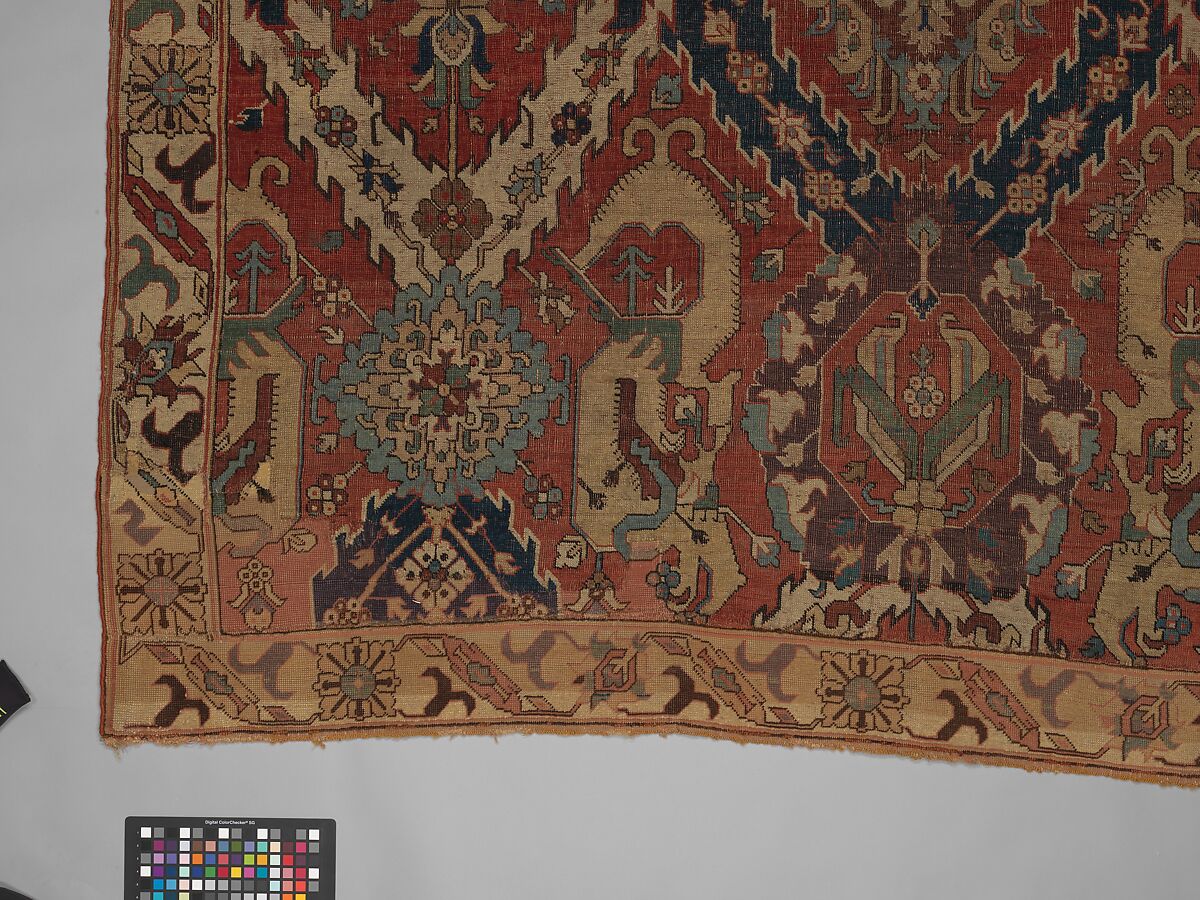 Dragon Carpet, Wool (weft and pile); cotton (warp); symmetrically knotted pile