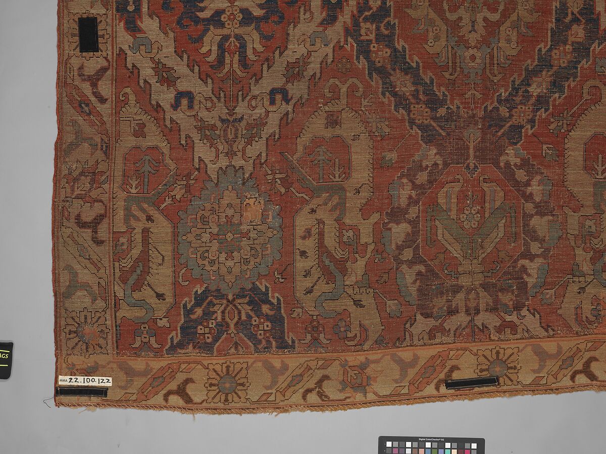 Dragon Carpet, Wool (weft and pile); cotton (warp); symmetrically knotted pile