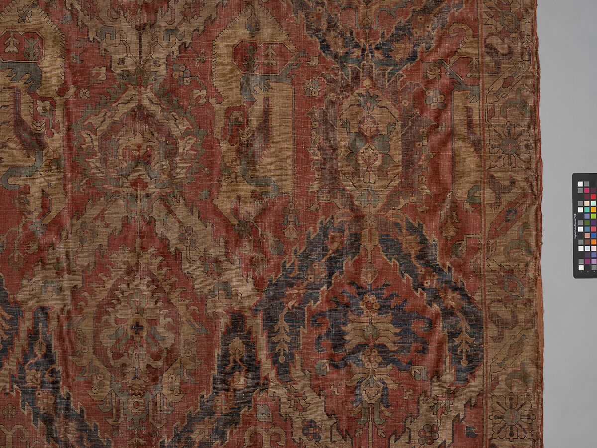 Dragon Carpet, Wool (weft and pile); cotton (warp); symmetrically knotted pile
