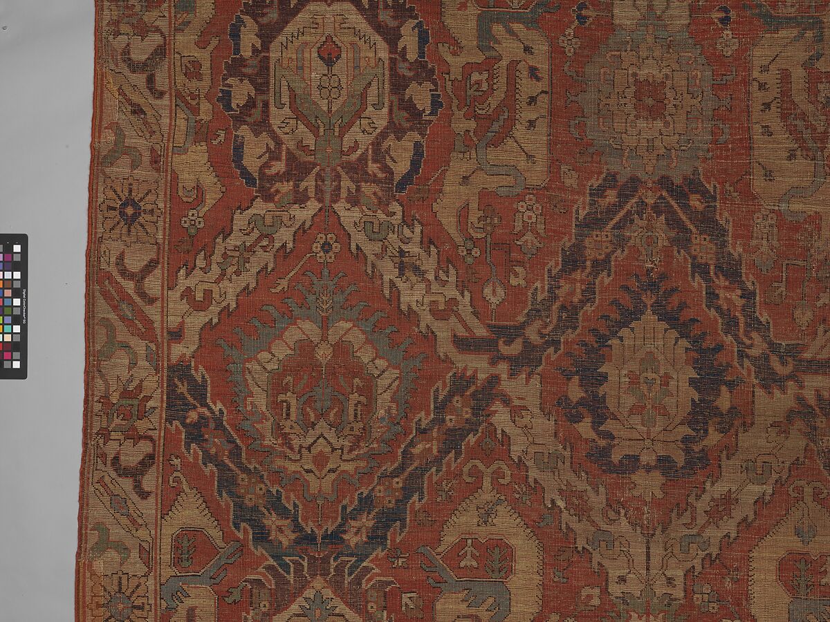 Dragon Carpet, Wool (weft and pile); cotton (warp); symmetrically knotted pile