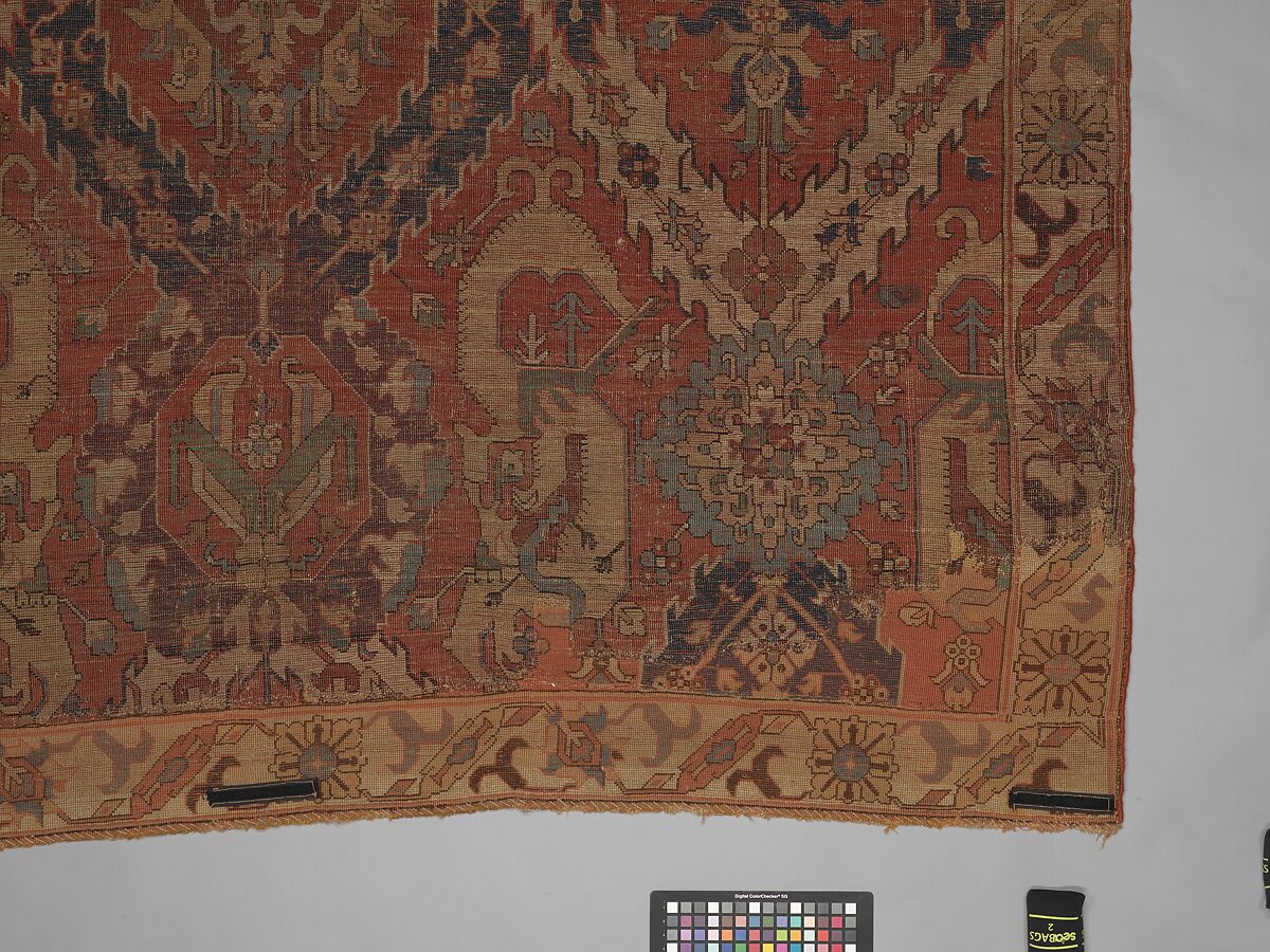 Dragon Carpet, Wool (weft and pile); cotton (warp); symmetrically knotted pile