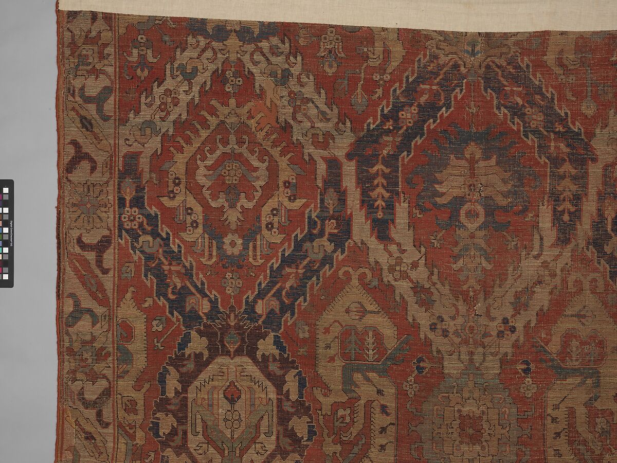 Dragon Carpet, Wool (weft and pile); cotton (warp); symmetrically knotted pile