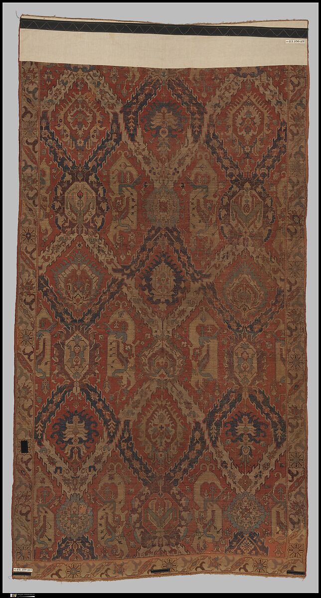 Dragon Carpet, Wool (weft and pile); cotton (warp); symmetrically knotted pile