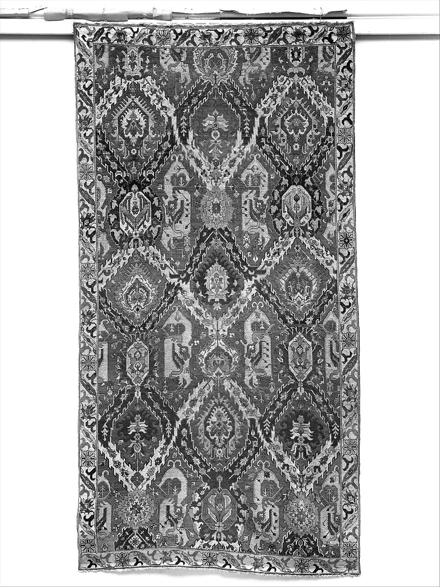 Dragon Carpet, Wool (weft and pile); cotton (warp); symmetrically knotted pile