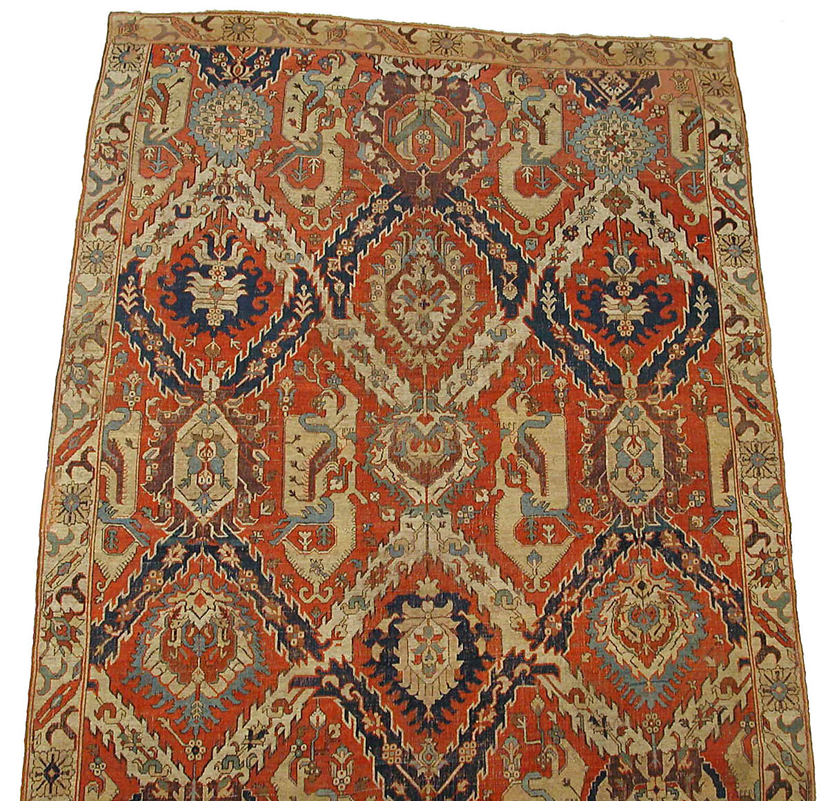 Dragon Carpet, Wool (weft and pile); cotton (warp); symmetrically knotted pile