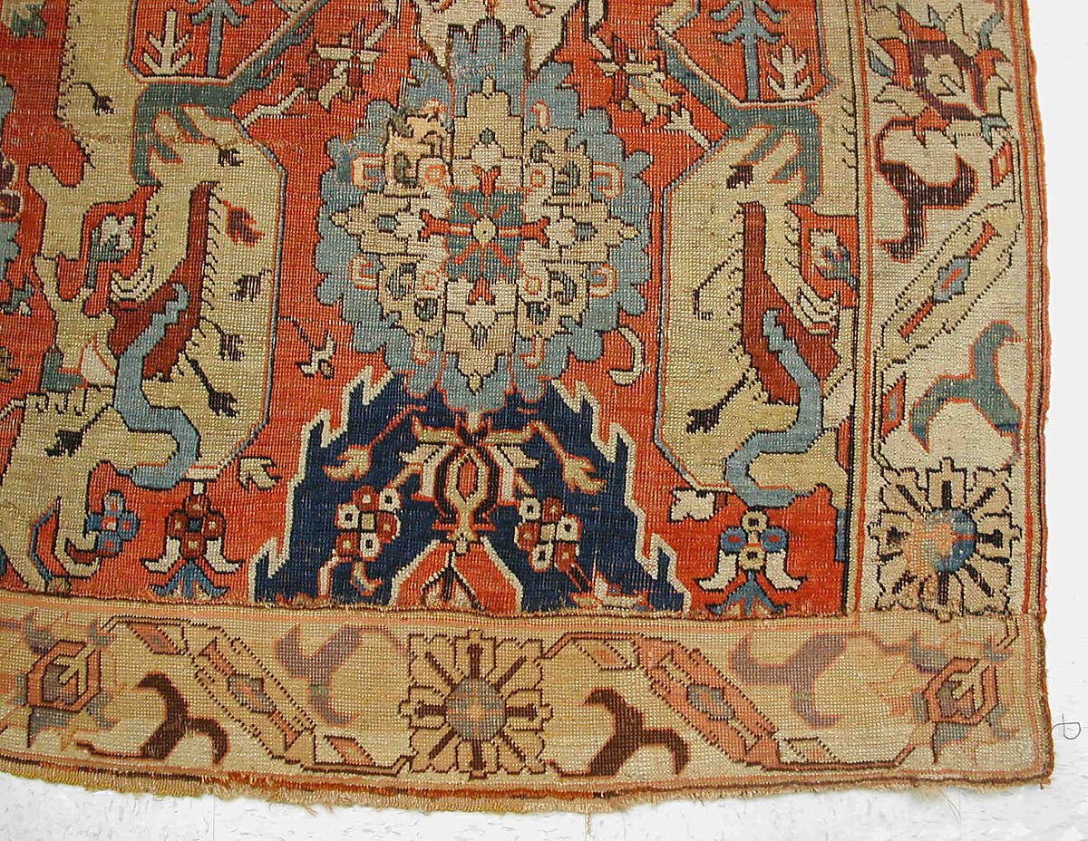 Dragon Carpet, Wool (weft and pile); cotton (warp); symmetrically knotted pile