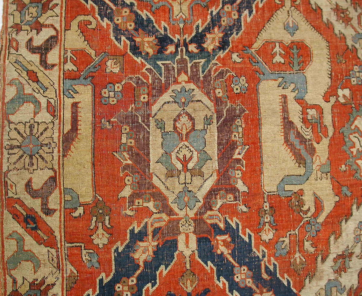 Dragon Carpet, Wool (weft and pile); cotton (warp); symmetrically knotted pile