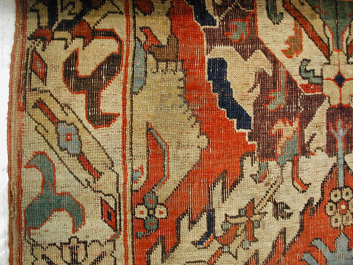 Dragon Carpet, Wool (weft and pile); cotton (warp); symmetrically knotted pile