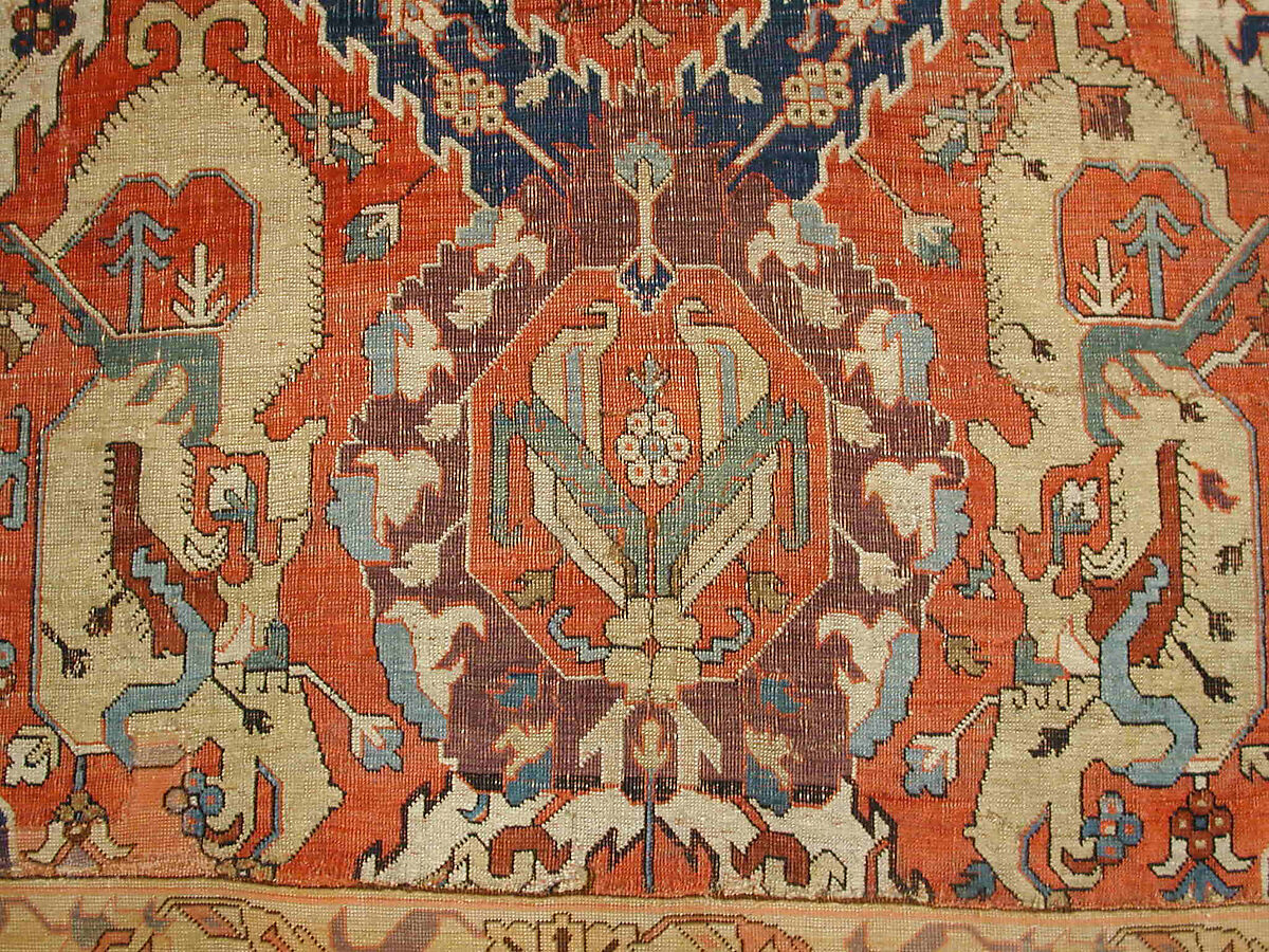 Dragon Carpet, Wool (weft and pile); cotton (warp); symmetrically knotted pile